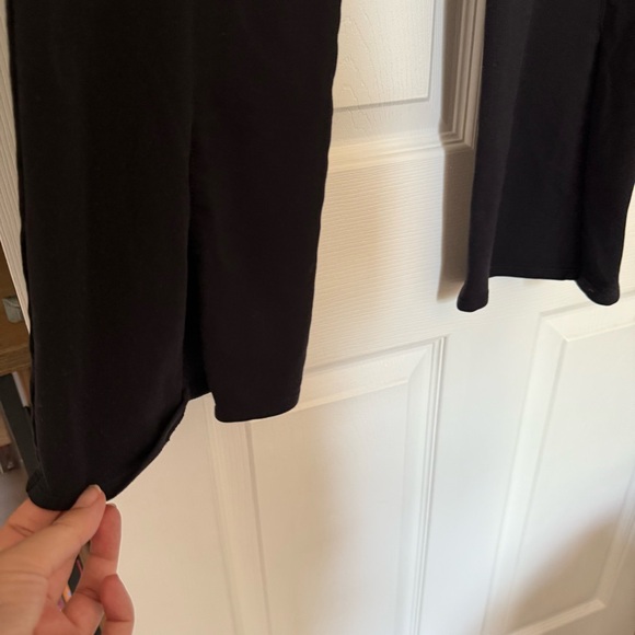 ALO Yoga Midnight Black split Flare Pants - Picture 6 of 10